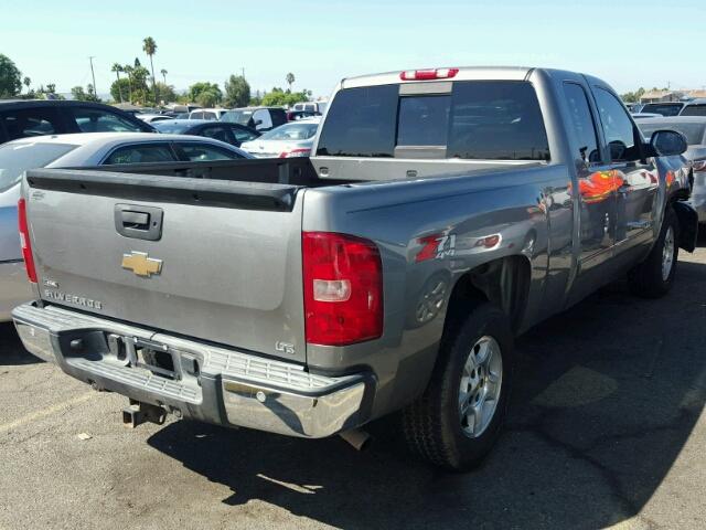 1GCEK19097Z562333 - 2007 CHEVROLET SILVERADO GRAY photo 4