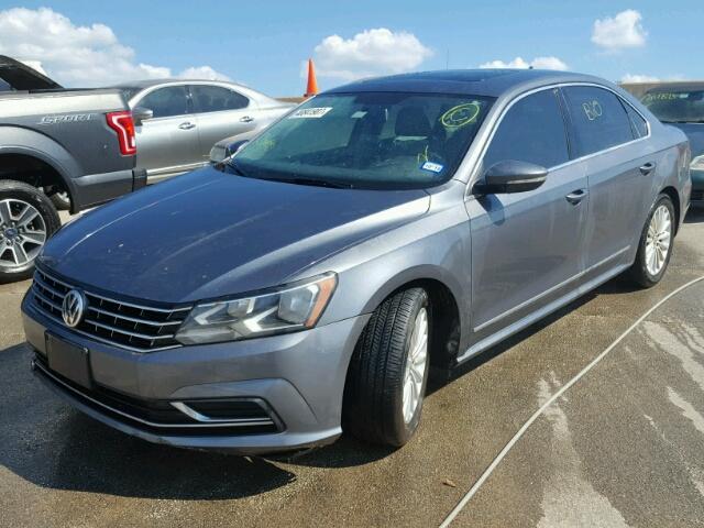 1VWBT7A33HC010580 - 2017 VOLKSWAGEN PASSAT SE GRAY photo 2