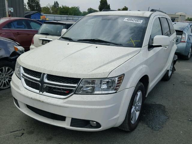 3C4PDCBG6CT363960 - 2012 DODGE JOURNEY SX WHITE photo 2