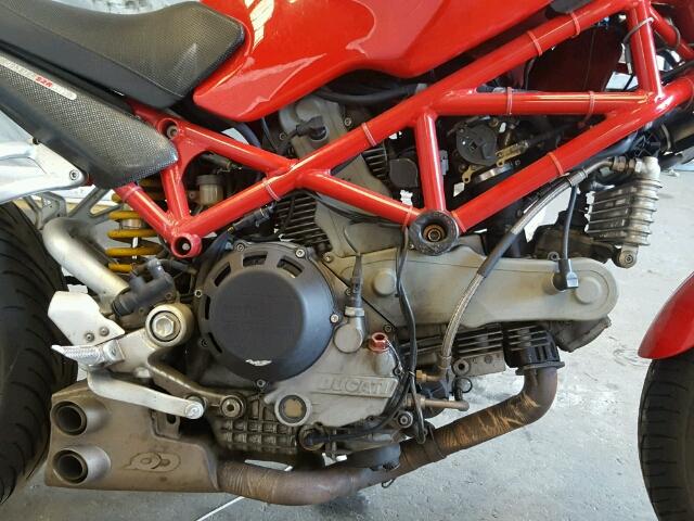 ZDM1RABP06B078869 - 2006 DUCATI MONSTER S2 RED photo 7