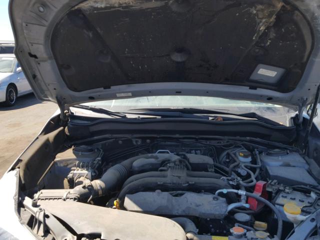 JF2SJAEC1EH519986 - 2014 SUBARU FORESTER 2 SILVER photo 7