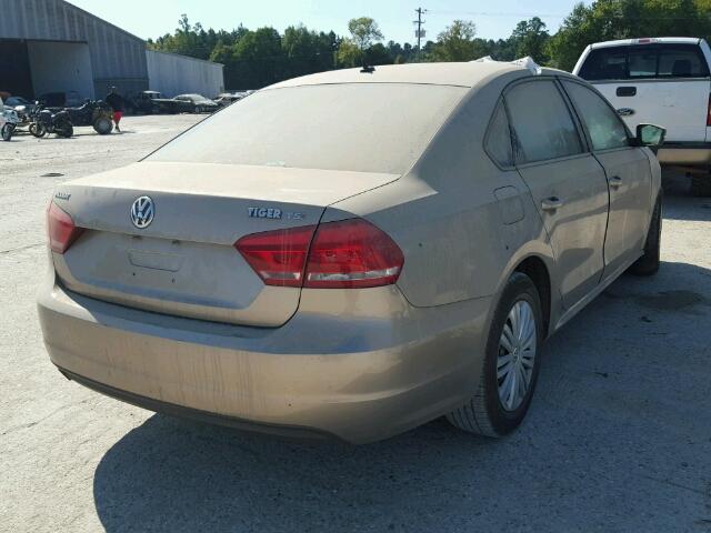 1VWAT7A30FC063326 - 2015 VOLKSWAGEN PASSAT S ყავისფერი ფოტო 4