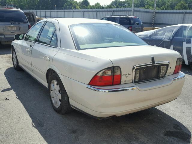 1LNHM86S65Y642760 - 2005 LINCOLN LS თეთრი ფოტო 3