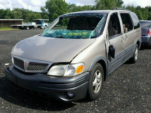 1GMDX03E24D222750 - 2004 PONTIAC MONTANA TAN photo 2