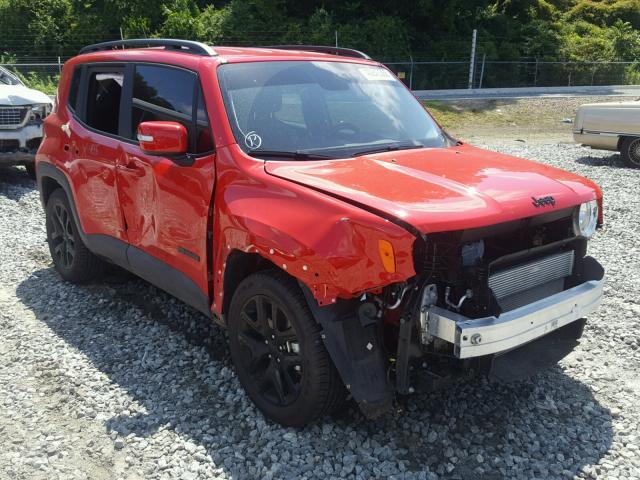 ZACCJABBXHPG01050 - 2017 JEEP RENEGADE L RED photo 1