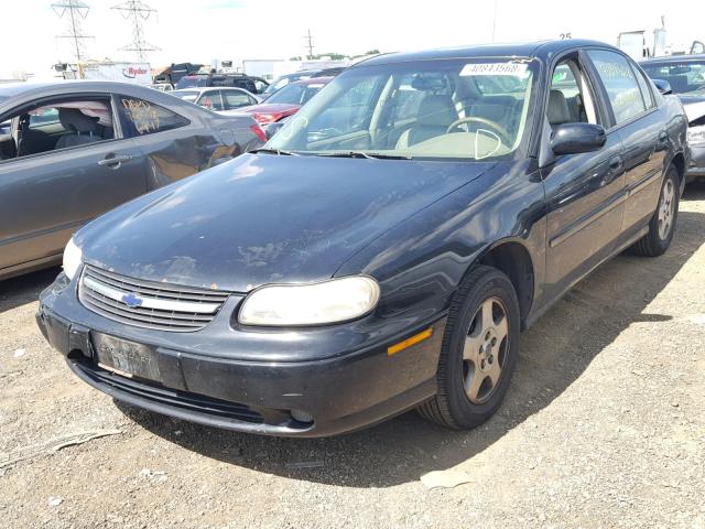 1G1NE52J73M623535 - 2003 CHEVROLET MALIBU LS შავი ფოტო 2