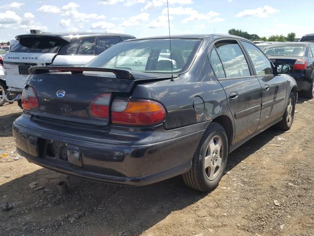 1G1NE52J73M623535 - 2003 CHEVROLET MALIBU LS შავი ფოტო 4
