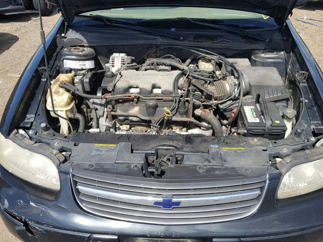 1G1NE52J73M623535 - 2003 CHEVROLET MALIBU LS შავი ფოტო 7