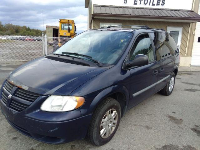 1D4GP25R45B266505 - 2005 DODGE CARAVAN SE BLUE photo 2