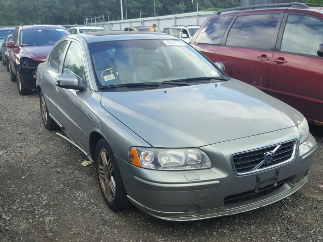 YV1RS592172633649 - 2007 VOLVO S60 2.5T GREEN photo 1