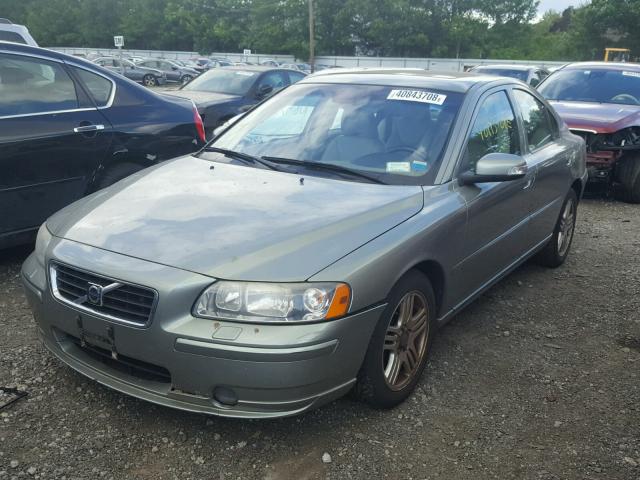 YV1RS592172633649 - 2007 VOLVO S60 2.5T GREEN photo 2
