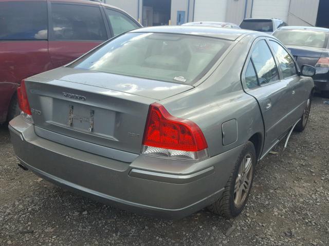 YV1RS592172633649 - 2007 VOLVO S60 2.5T GREEN photo 4