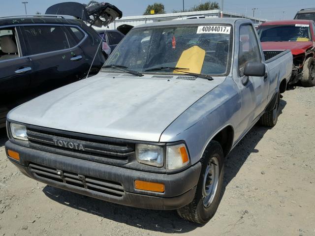 JT4RN81R1K0008485 - 1989 TOYOTA PICKUP 1/2 BLUE photo 2