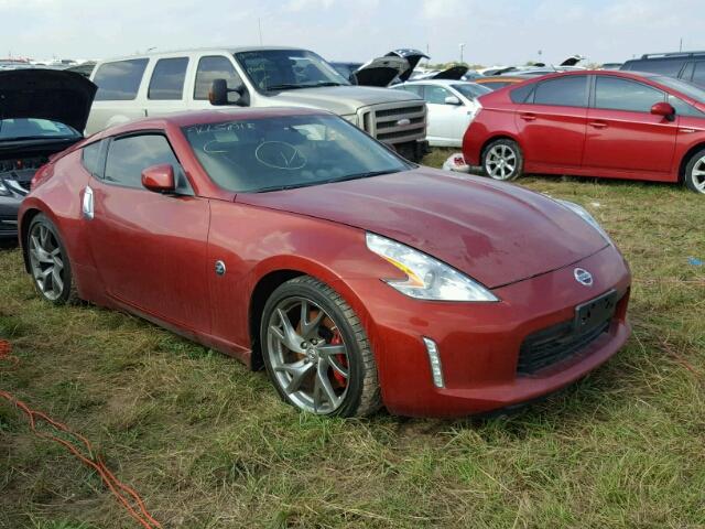 JN1AZ4EH3GM932148 - 2016 NISSAN 370Z RED photo 1