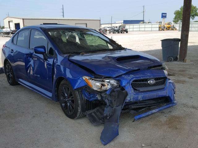 JF1VA1D69F8821797 - 2015 SUBARU WRX PREMIU BLUE photo 1