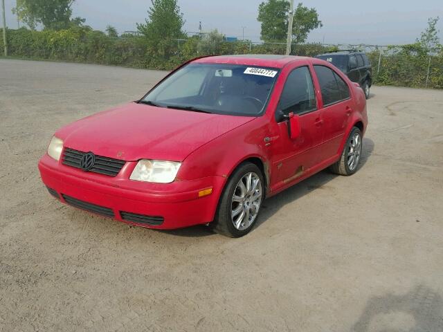 3VWPE29M93M172110 - 2003 VOLKSWAGEN JETTA WOLF RED photo 2