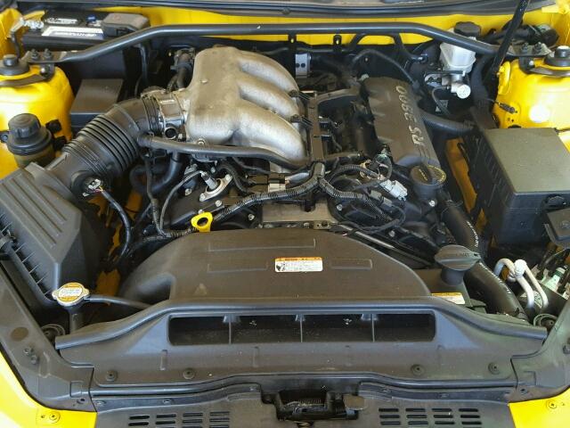 KMHHU6KH5AU004502 - 2010 HYUNDAI GENESIS CO YELLOW photo 7