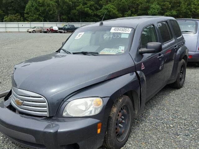 3GNBAADB5AS564039 - 2010 CHEVROLET HHR LS GRAY photo 2