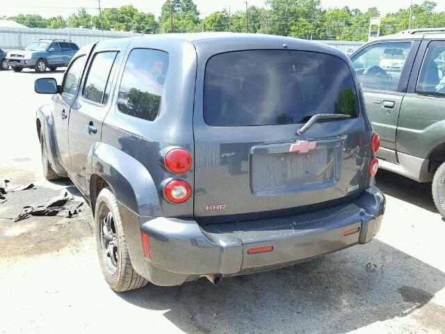 3GNBAADB5AS564039 - 2010 CHEVROLET HHR LS GRAY photo 3