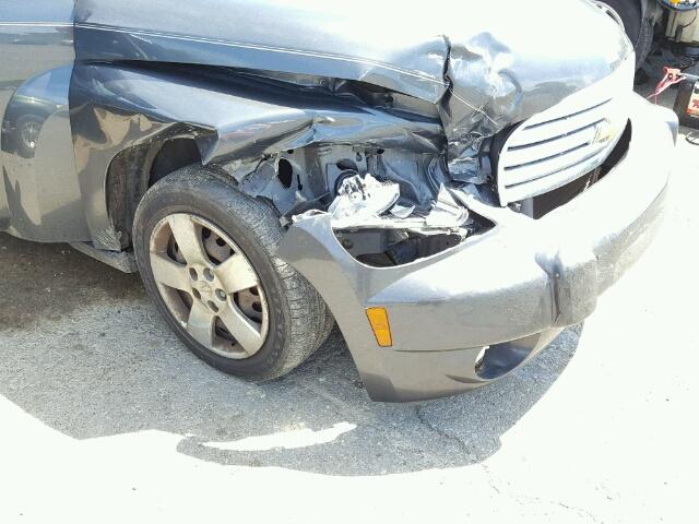 3GNBAADB5AS564039 - 2010 CHEVROLET HHR LS GRAY photo 9