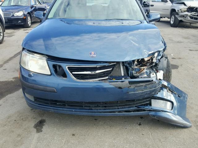 YS3FD59Y961019095 - 2006 SAAB 9-3 BASE BLUE photo 7