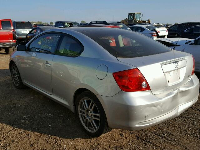 JTKDE177670158700 - 2007 SCION TC SILVER photo 3