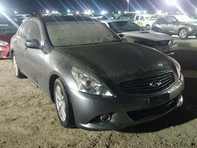 JN1CV6AP9CM935157 - 2012 INFINITI G37 GRAY photo 1