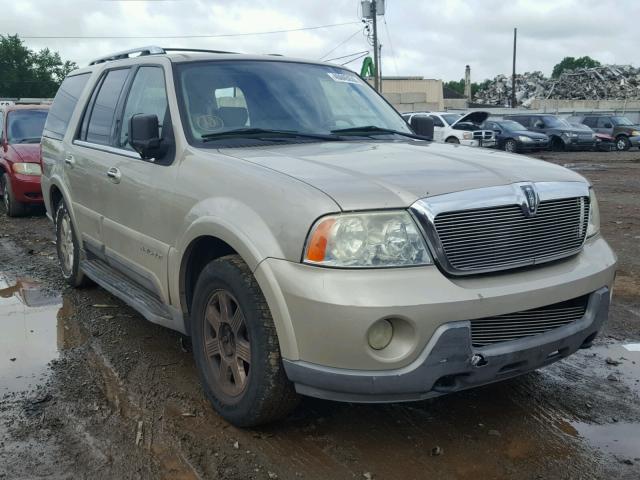 5LMFU28R74LJ39018 - 2004 LINCOLN NAVIGATOR თაფლისფერი ფოტო 1