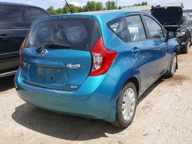 3N1CE2CP1GL393039 - 2016 NISSAN VERSA NOTE GREEN photo 4