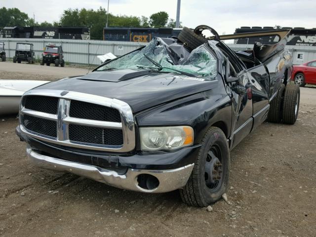3D7KA28C63G820136 - 2003 DODGE RAM 2500 S BLACK photo 2
