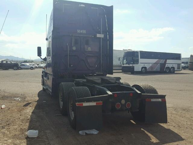 1FUJGLDR7DSBS2306 - 2013 FREIGHTLINER CASCADIA 1 PURPLE photo 3