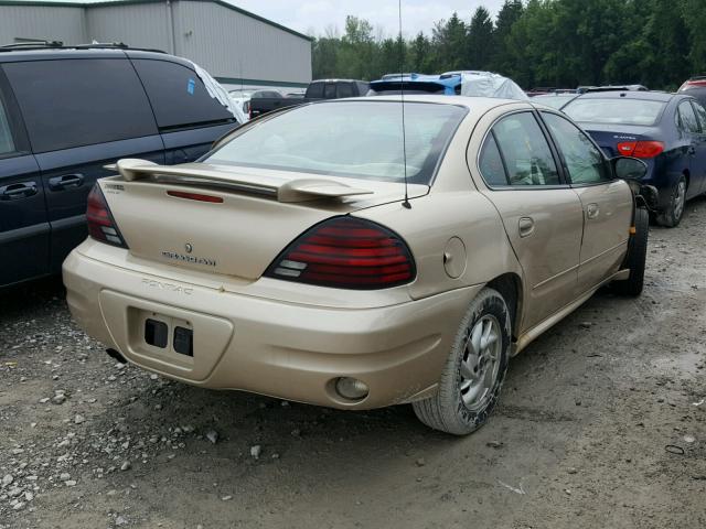 1G2NF52E94M646795 - 2004 PONTIAC GRAND AM S GOLD photo 4