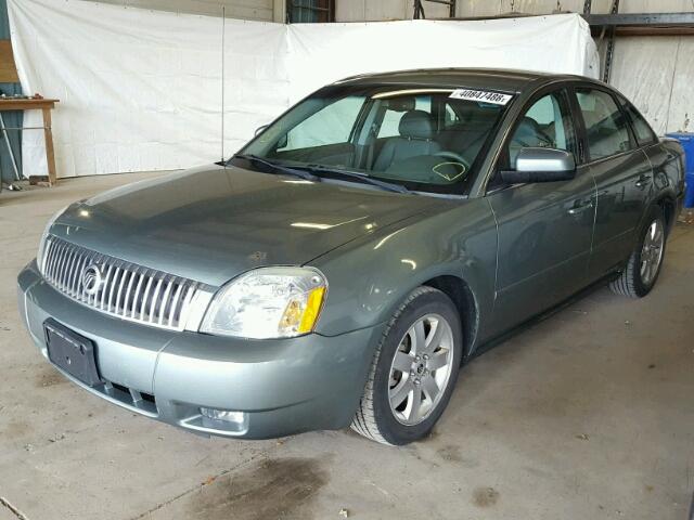 1MEFM40176G602519 - 2006 MERCURY MONTEGO LU GREEN photo 2