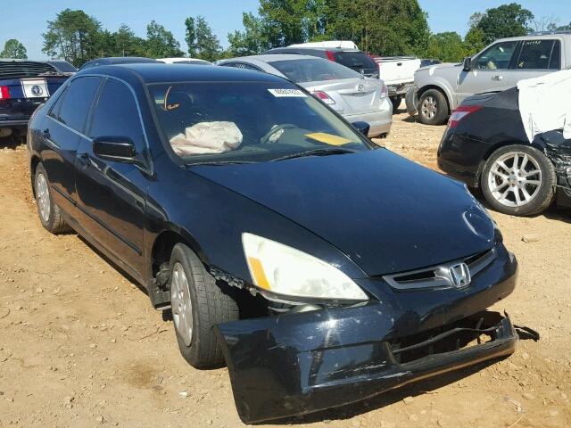 1HGCM56303A048288 - 2003 HONDA ACCORD LX BLACK photo 1