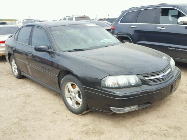 2G1WH52K949232681 - 2004 CHEVROLET IMPALA LS BLACK photo 1