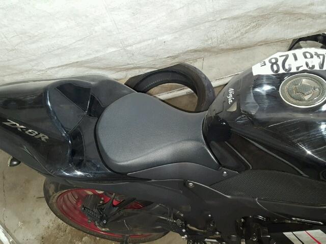 JKAZX4P148A044169 - 2008 KAWASAKI ZX600 P BLACK photo 6