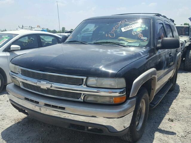 1GNEC13Z32R165284 - 2002 CHEVROLET TAHOE C150 BLACK photo 2