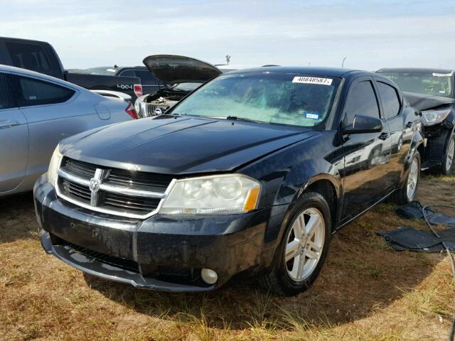 1B3LC56B39N523248 - 2009 DODGE AVENGER SX BLACK photo 2