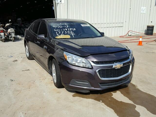 1G11C5SL2FF177356 - 2015 CHEVROLET MALIBU 1LT BROWN photo 1