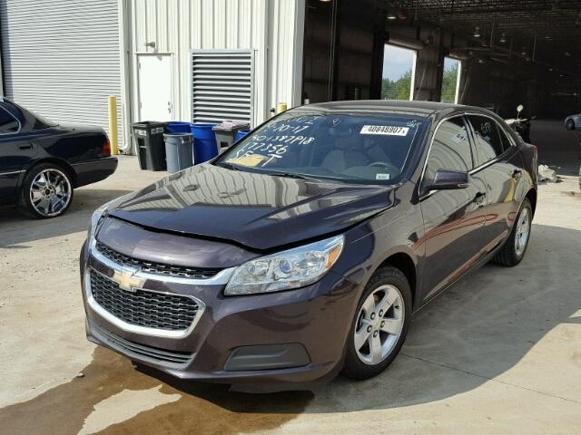 1G11C5SL2FF177356 - 2015 CHEVROLET MALIBU 1LT BROWN photo 2