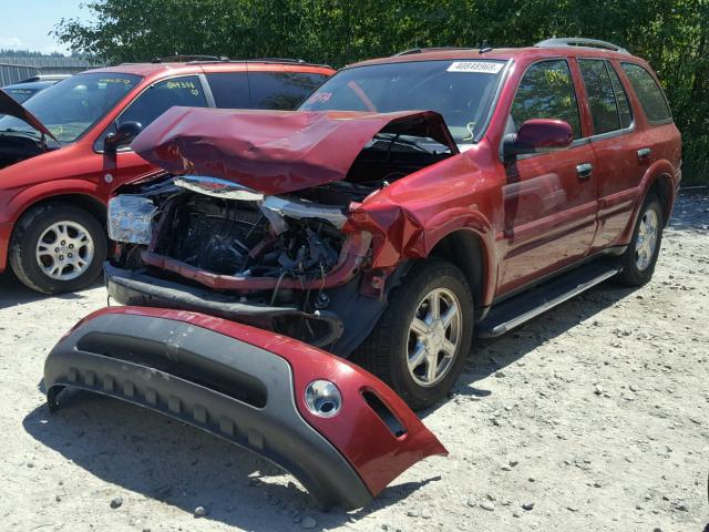 5GADT13SX62127901 - 2006 BUICK RAINIER CX RED photo 2