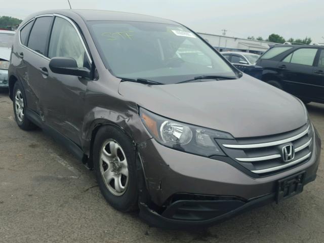 3CZRM3H39DG707380 - 2013 HONDA CR-V LX GRAY photo 1