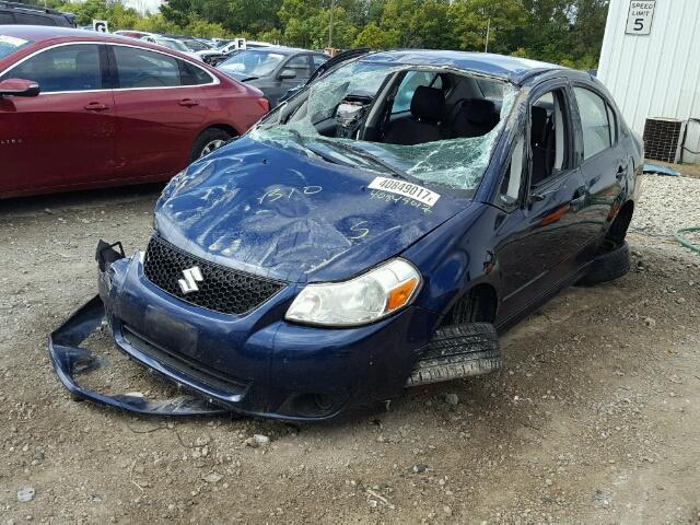 JS2YC415985109587 - 2008 SUZUKI SX4 BLUE photo 2