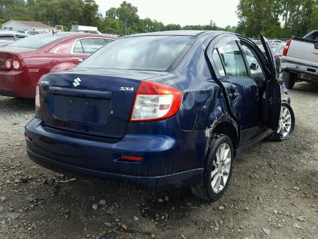 JS2YC415985109587 - 2008 SUZUKI SX4 BLUE photo 4