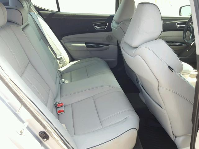19UUB3F57JA001644 - 2018 ACURA TLX TECH SILVER photo 6