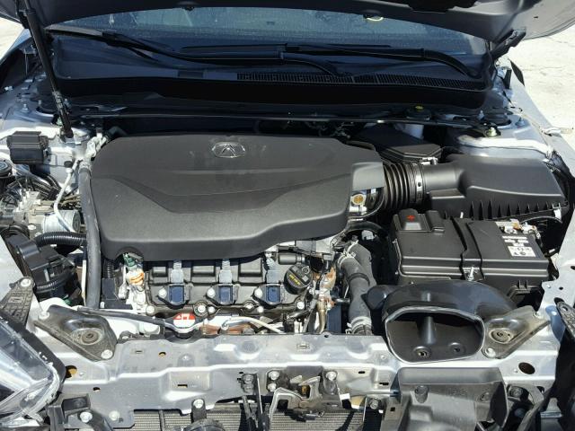 19UUB3F57JA001644 - 2018 ACURA TLX TECH SILVER photo 7