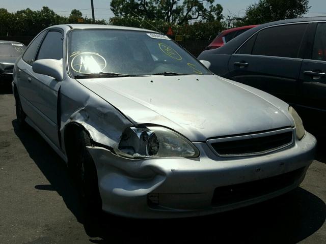 1HGEJ7225XL011483 - 1999 HONDA CIVIC HX SILVER photo 1