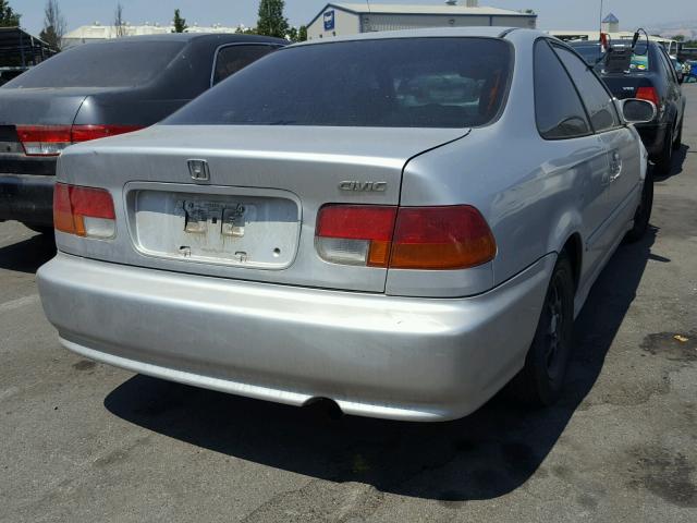 1HGEJ7225XL011483 - 1999 HONDA CIVIC HX SILVER photo 4