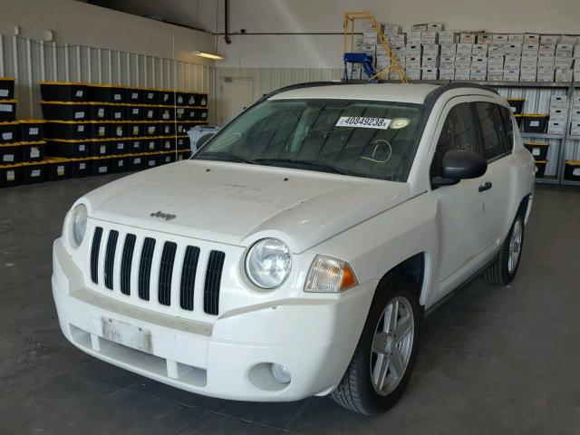 1J4FT47A49D217249 - 2009 JEEP COMPASS SP WHITE photo 2