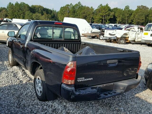 5TFNX4CN9EX034534 - 2014 TOYOTA TACOMA BLACK photo 3